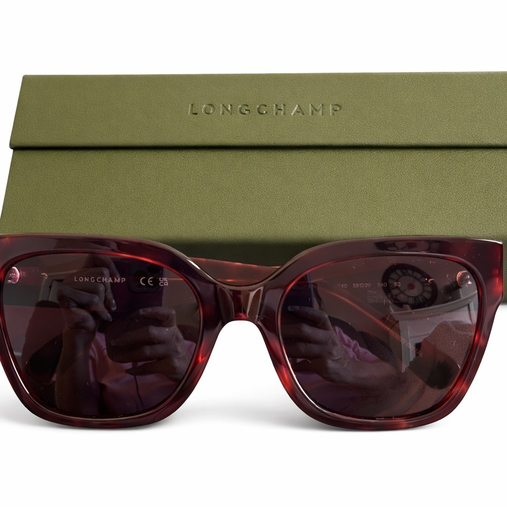 Longchamp Women's Red Sunglasses